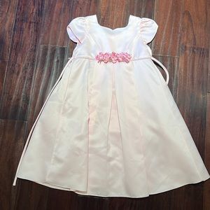 Pink flower dress size 5